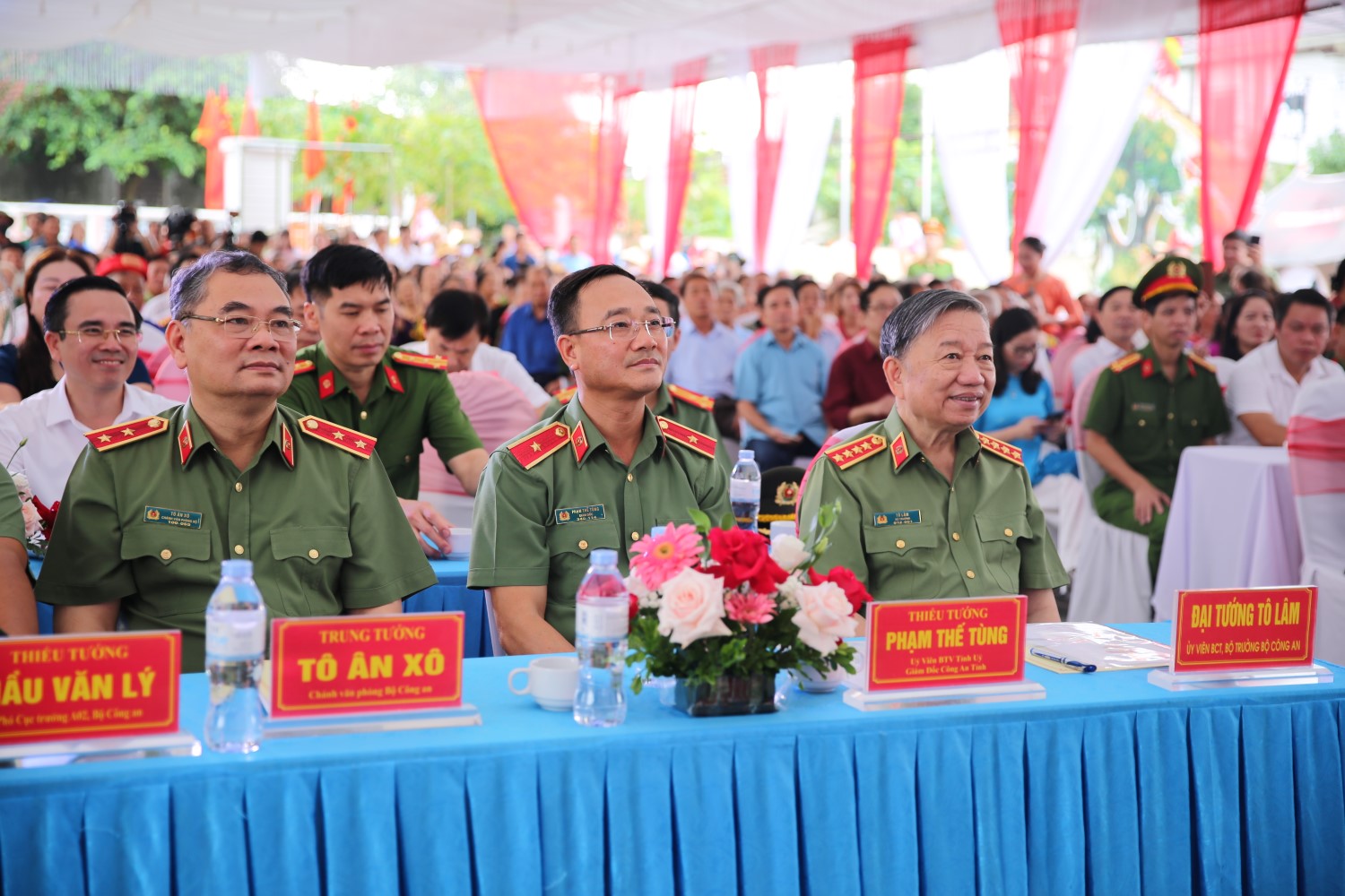 Bộ trưởng Tô Lâm tại Ngày hội
