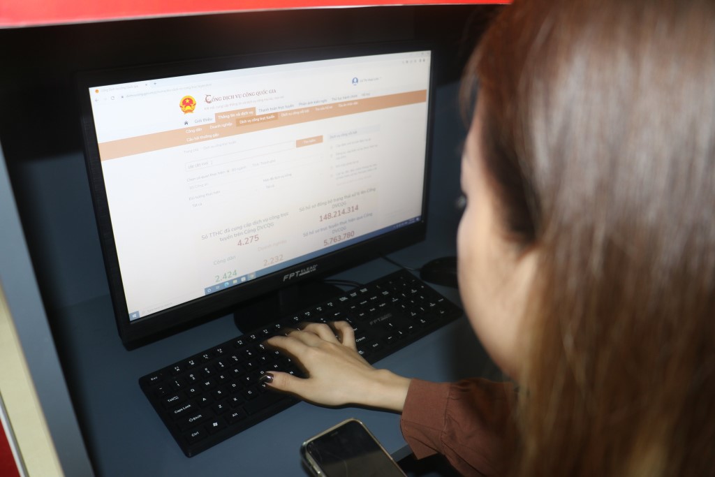 Người dân có thể thực hiện thao tác của mình với thời gian ngắn và hiệu quả nhất