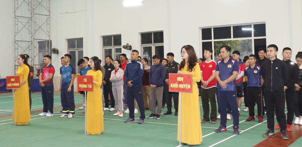Các vận động viên tham gia thi đấu