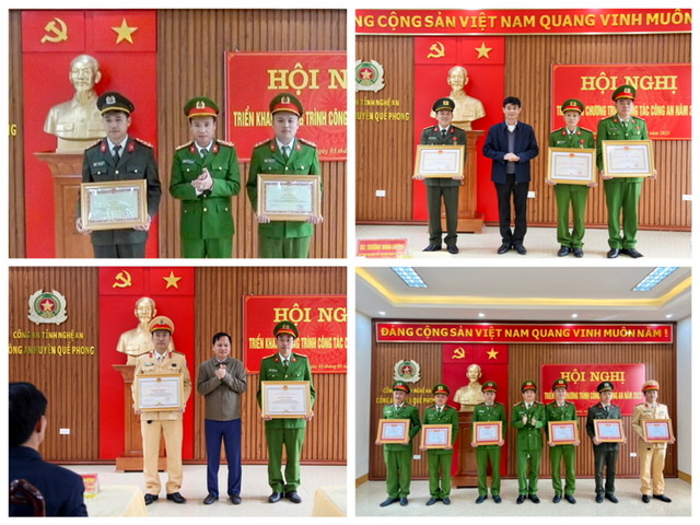 Trao thưởng các tập thể, cá nhân có thành tích xuất sắc trong năm 2022