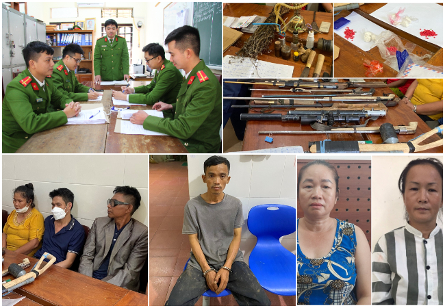 Công an huyện Tương Dương triệt phá nhiều chuyên án lớn về an ninh trật tự gây tiếng vang lớn 