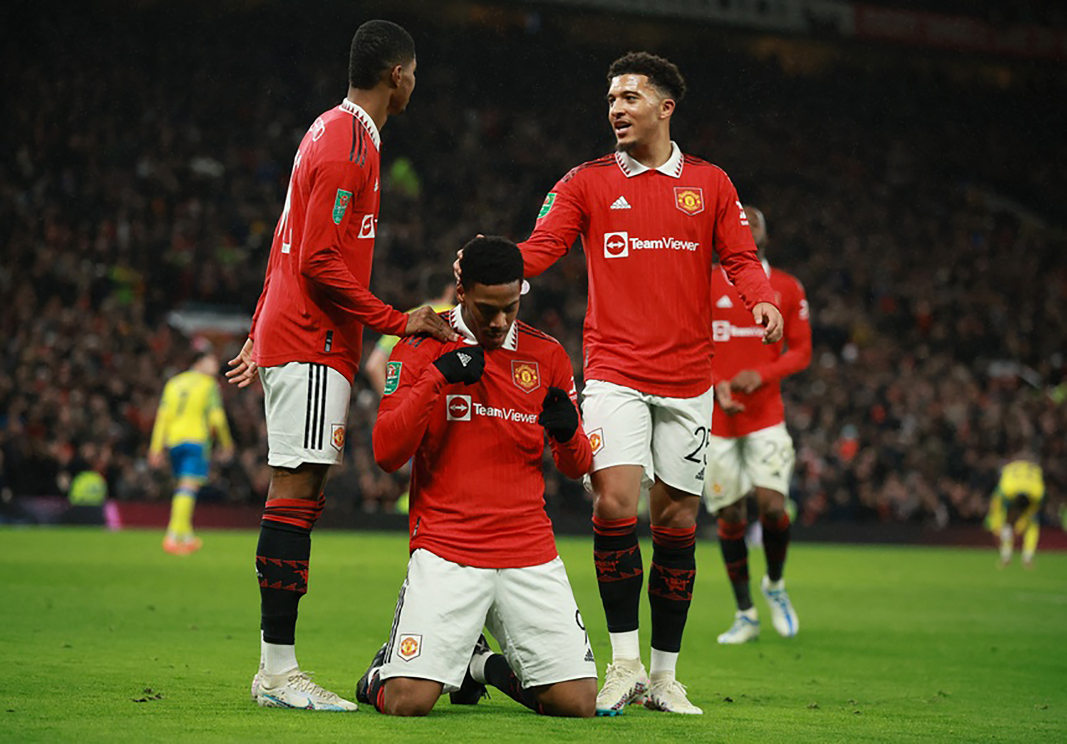 Rashford, Sancho và Martial tạo sự khác biệt hoàn toàn cho lối chơi của Manchester United khi vào sân từ băng ghế dự bị.