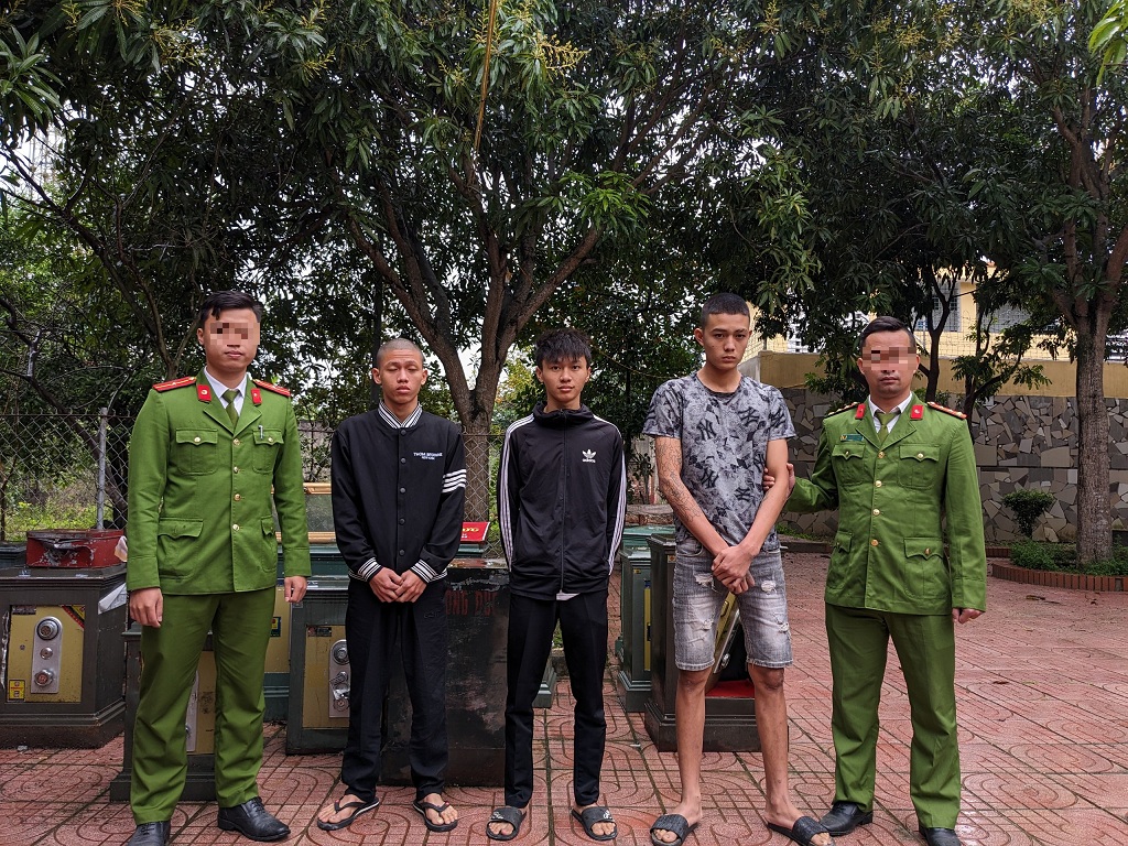 Các đối tượng trong chuyên án bị cơ quan Công an bắt giữ