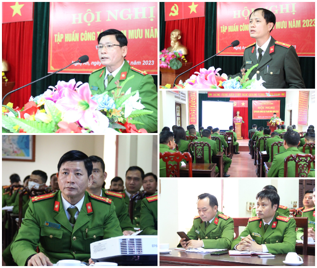 Tập huấn Công tác tham mưu tại Phòng Cảnh sát cơ động