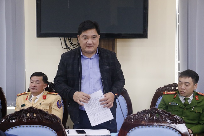 Đại diện lãnh đạo UBND xã Châu Khê, huyện Con Cuông chia sẻ về hiệu quả việc xây dựng “Xã biên giới sạch về ma tuý”
