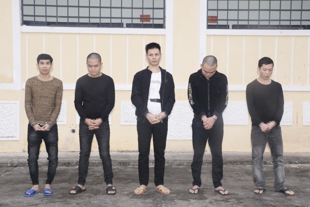 05 đối tượng lừa đảo chiếm đoạt tài sản qua mạng bị Công an huyện Thanh Chương phát hiện, bắt giữ