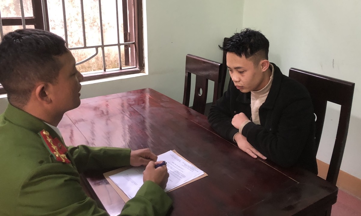 Cơ quan Công an làm việc với Trần Văn Khuyến