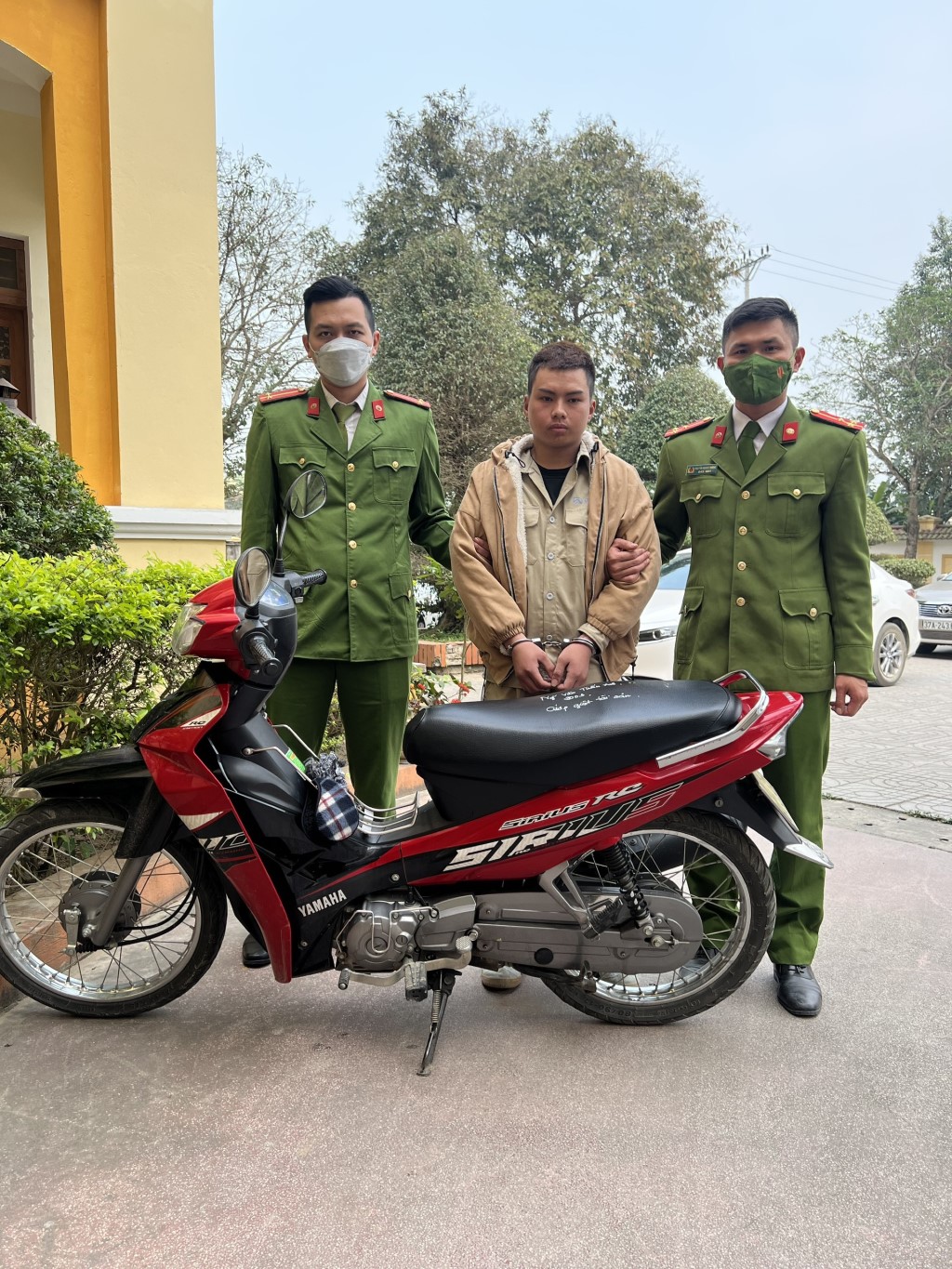 Đối tượng Nguyễn Văn Tuấn Anh bị bắt giữ