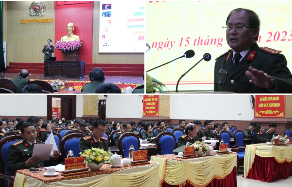 Tập huấn công tác tham mưu tại Phòng Hậu cần
