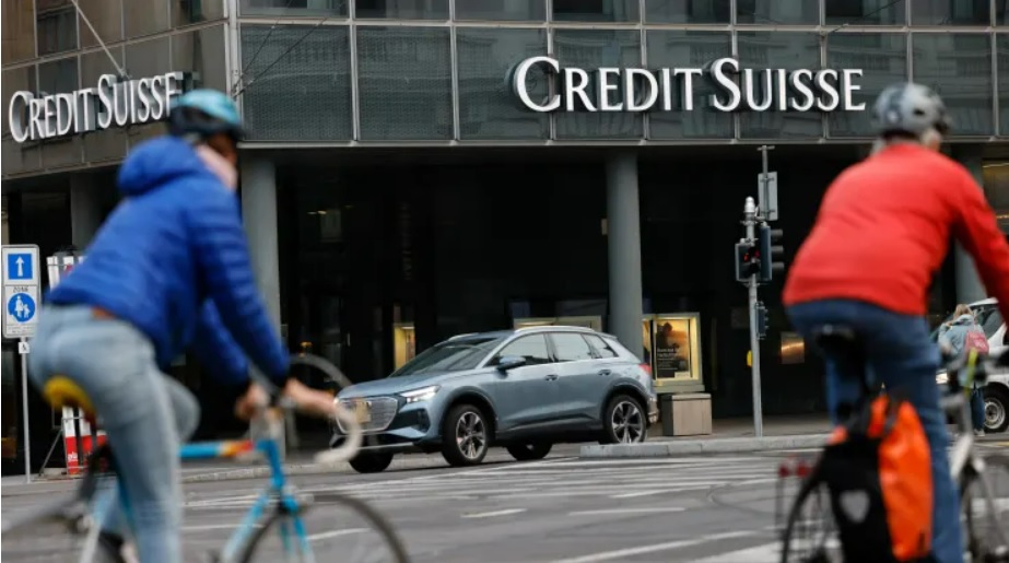 Chi nhánh ngân hàng Credit Suisse ở Basel, Thụy Sĩ.