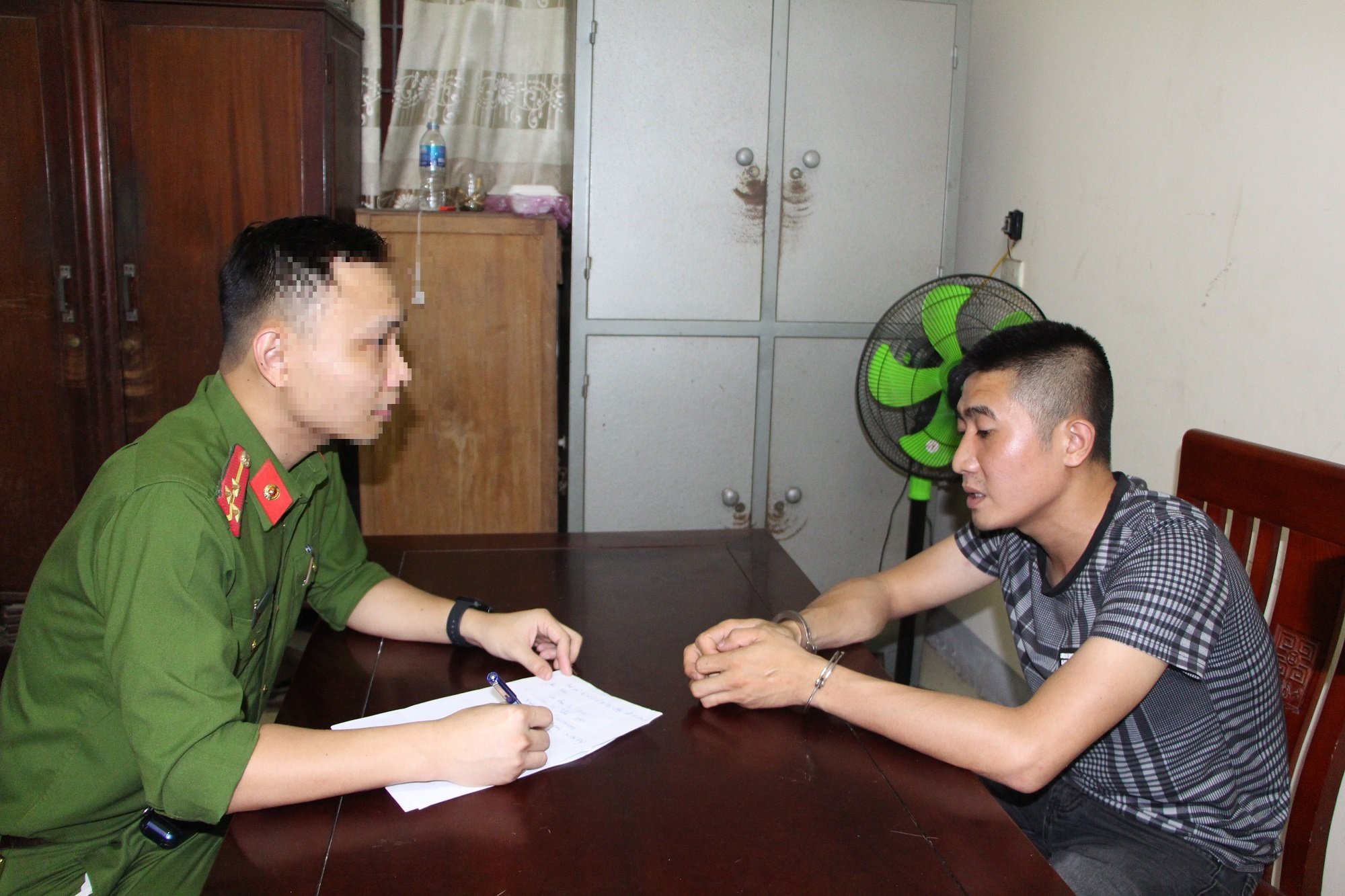 Cơ quan Công an làm việc với Nguyễn Trọng Đức