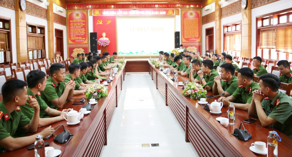Toàn cảnh buổi Lễ xuất quân