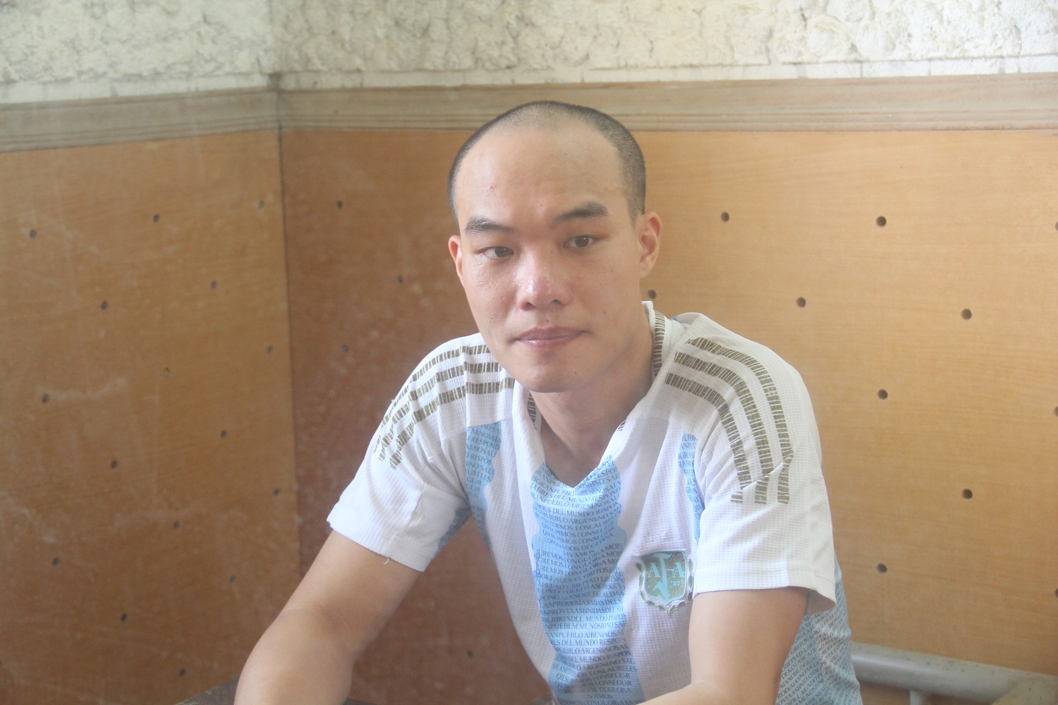 02 đối tượng cầm đầu ổ nhóm Lê Văn Khánh (ảnh trên) và Nguyễn Gia Định 