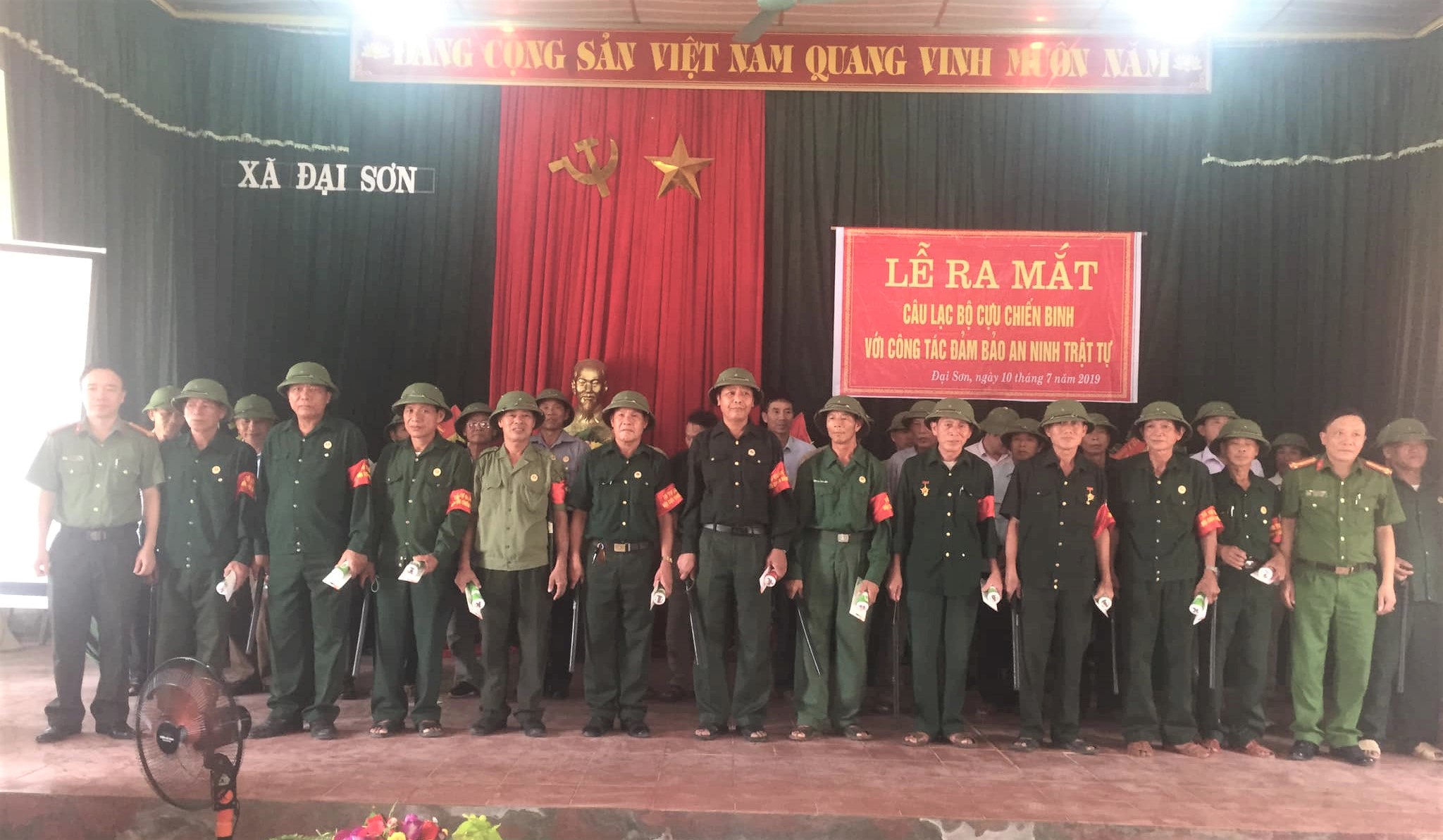 Mô hình “Cựu chiến binh với công tác đảm bảo ANTT” phát huy hiệu quả trong việc đảm bảo ANTT tại cơ sở