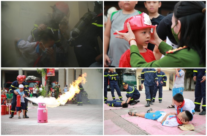 Chương trình trải nghiệm, thực hành kỹ năng chữa cháy và cứu nạn, cứu hộ