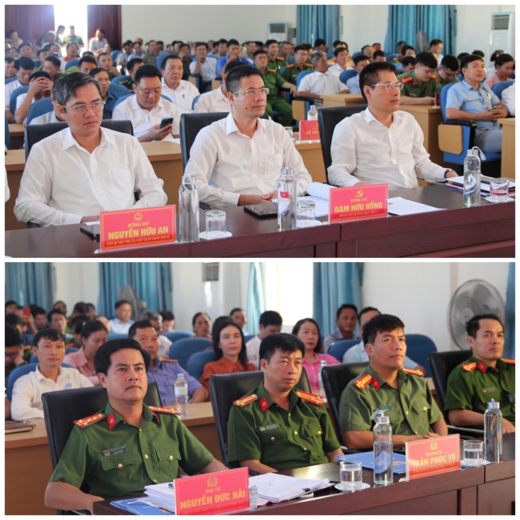 Các đại biểu tham dự buổi lễ