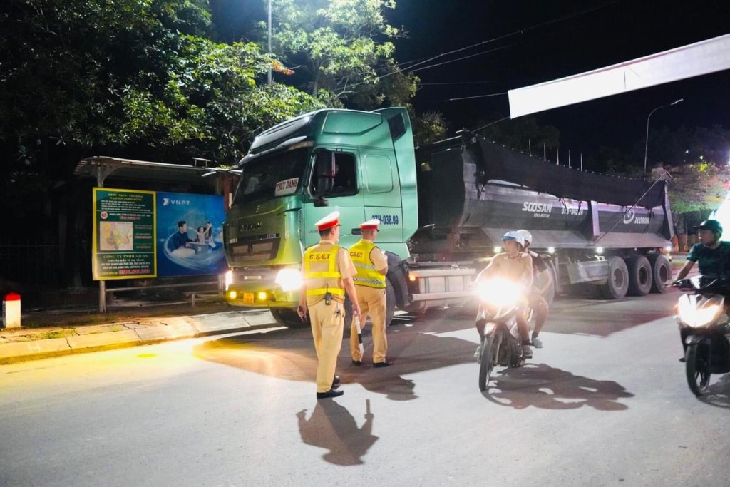 Việc kiểm tra diễn ra nhanh chóng, do đó không ảnh hưởng đến quá trình lưu thông của các phương tiện