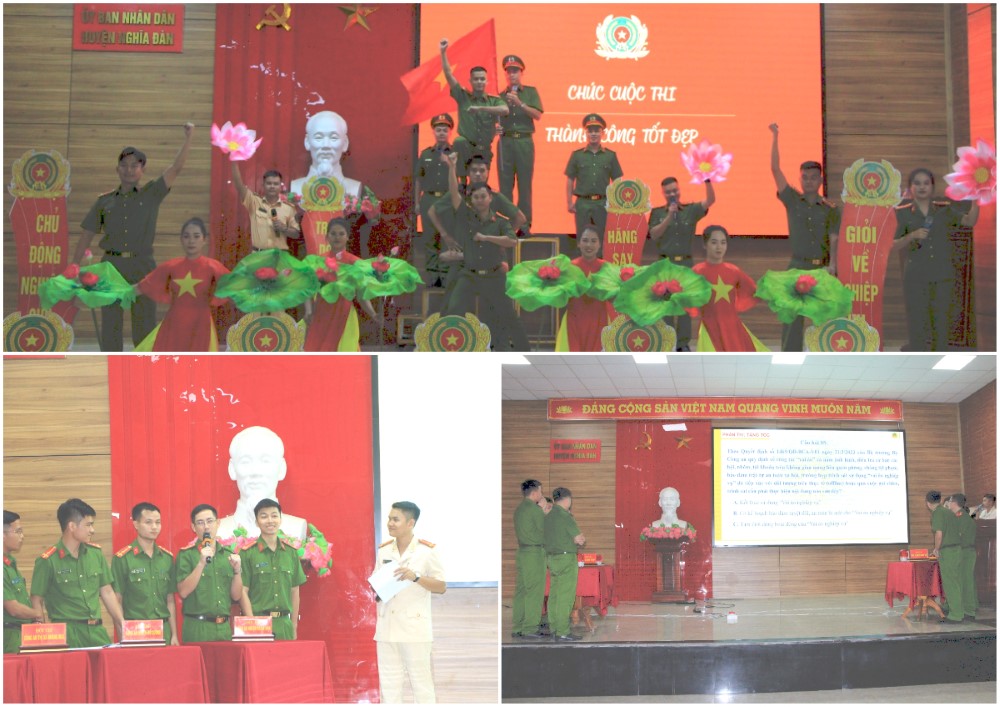 Các phần thi được sân khấu hoá, thể hiện sự đầu tư bài bản và tinh thần trách nhiệm cao của các đội thi