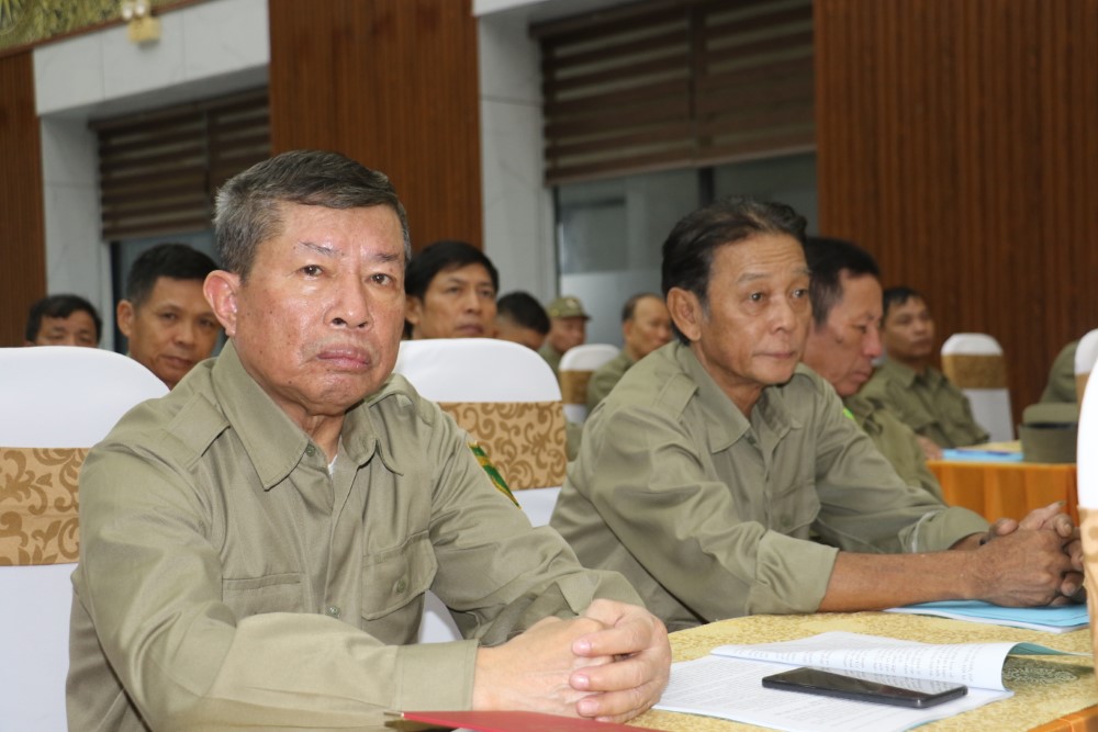 Buổi tập huấn là nền tảng giúp bảo vệ dân phố nâng cao kiến thức nghiệp vụ trong quá trình công tác tại cơ sở