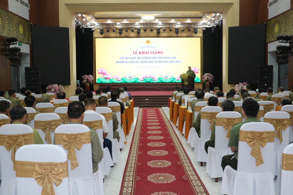   Toàn cảnh lễ khai giảng