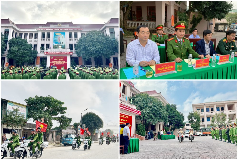 Tại Công an huyện Đô Lương