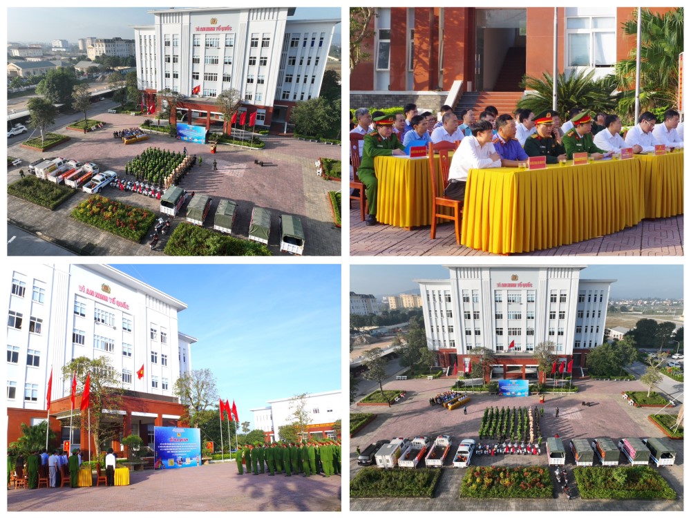 Tại Công an thị xã Hoàng Mai