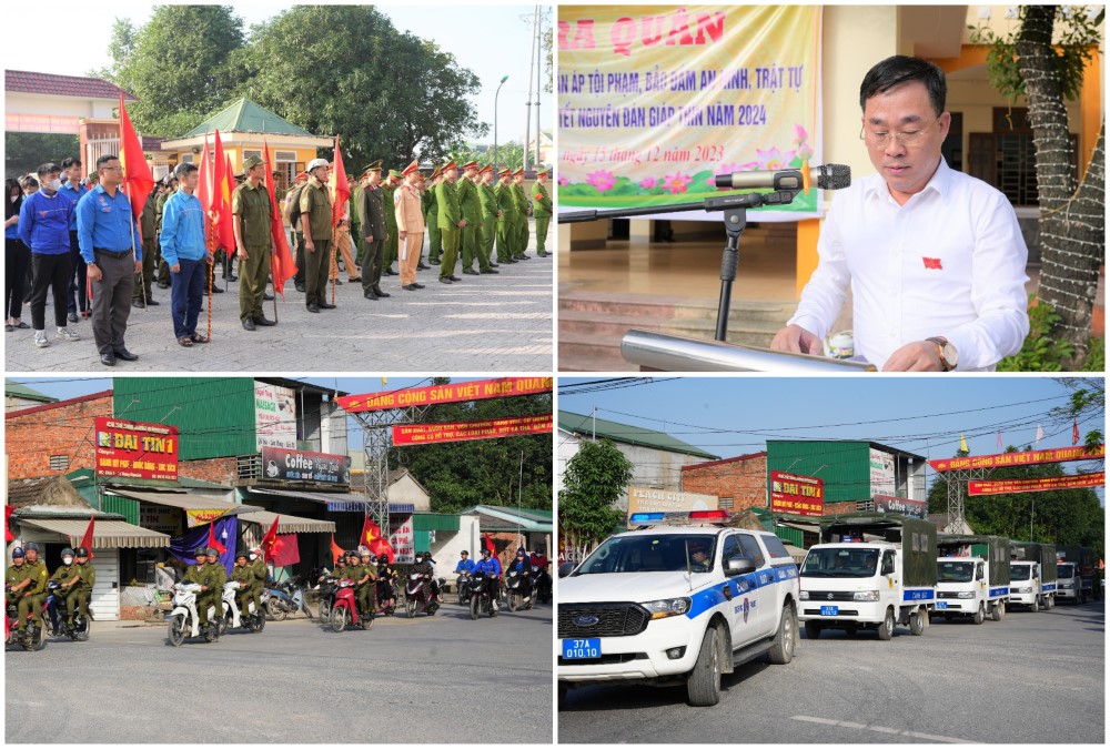 Tại Công an huyện Hưng Nguyên
