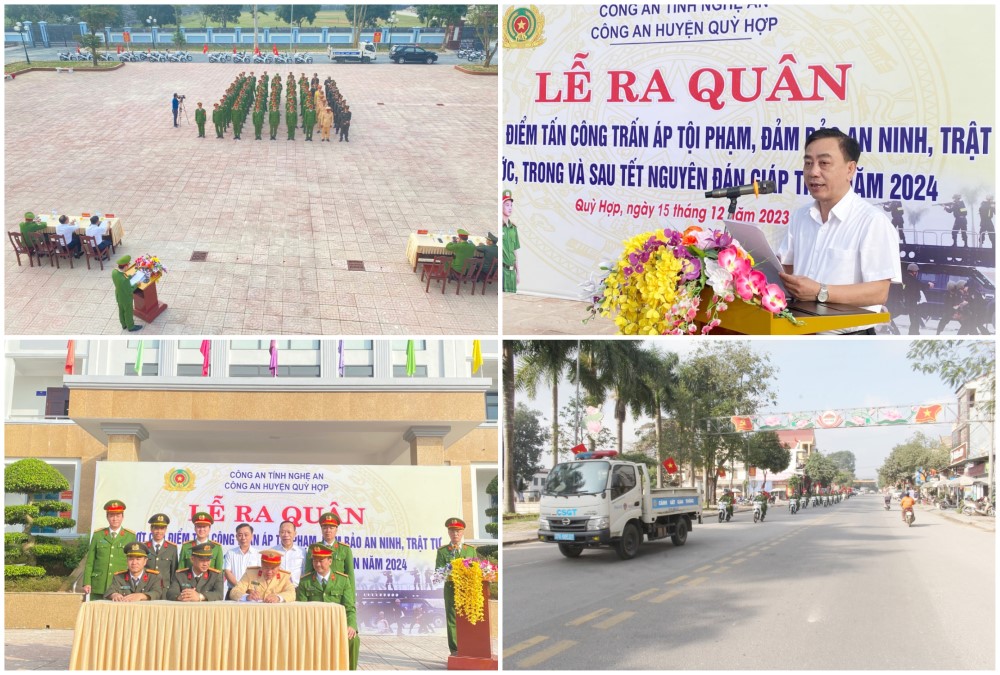 Tại Công an huyện Quỳ Hợp