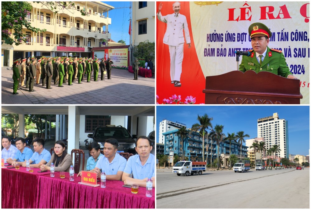 Tại Công an thị xã Cửa Lò