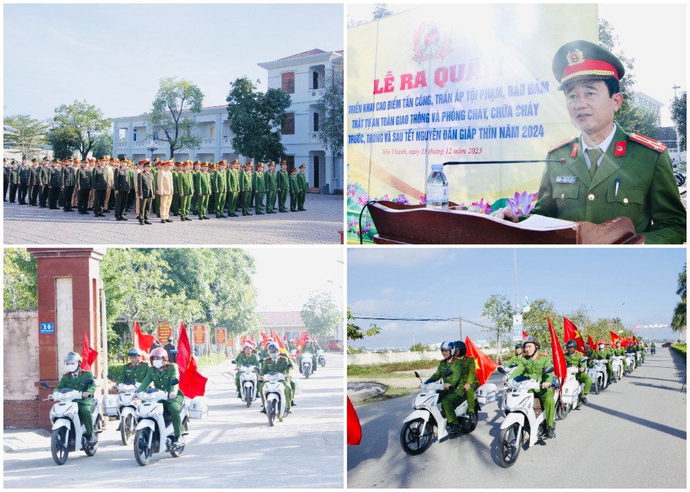 Tại Công an huyện Yên Thành