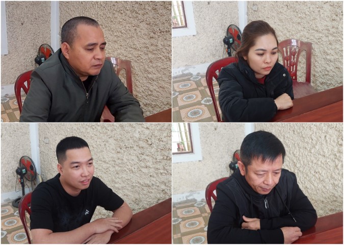 04 đối tượng bị bắt giữ về hành vi “Cho vay lãi nặng trong giao dịch dân sự”