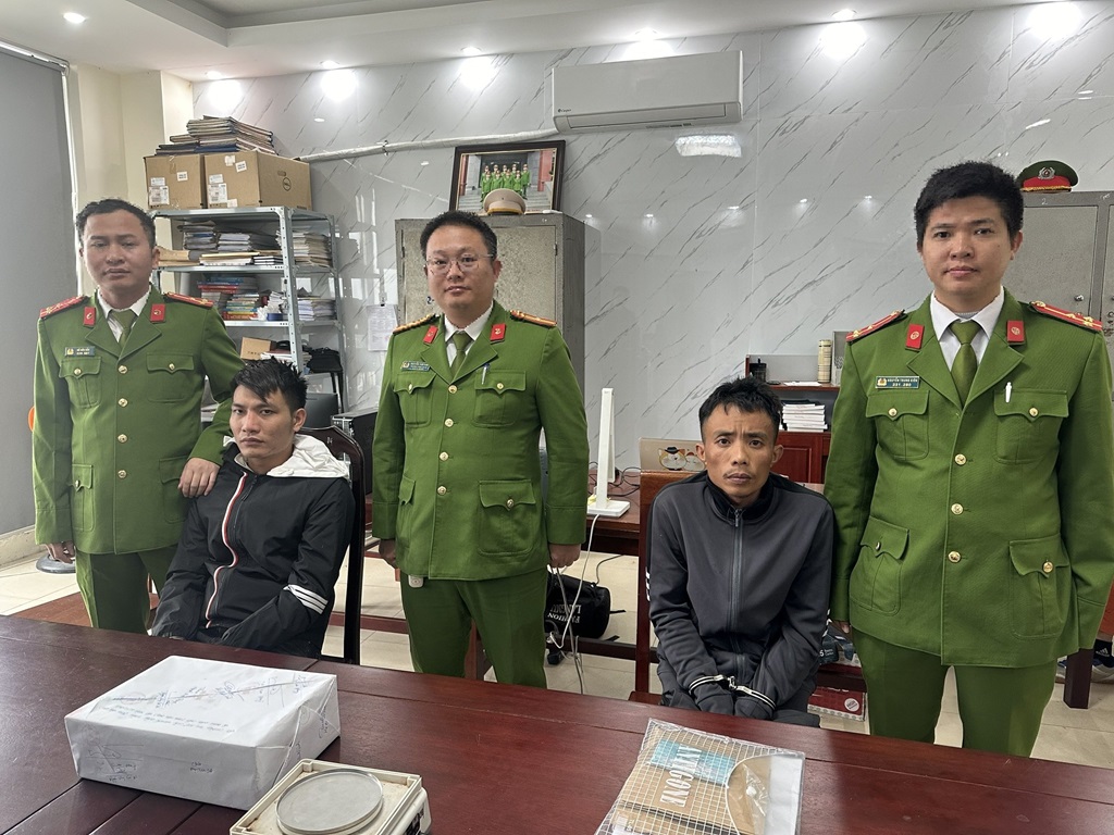 02 đối tượng Nguyễn Đình Thành và Phạm Xuân Chắt bị Cơ quan Công an bắt giữ