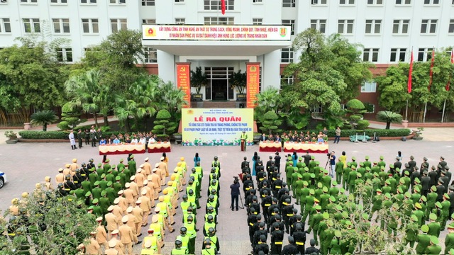 Công an Nghệ An: Ra quân Tổ công tác 373