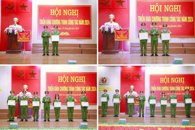 Trao thưởng các tập thể, cá nhân có thành tích xuất sắc trong năm 2023 