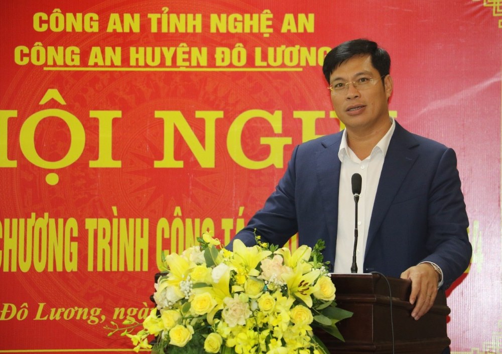 Bùi Duy Đông, Bí thư Huyện uỷ phát biểu