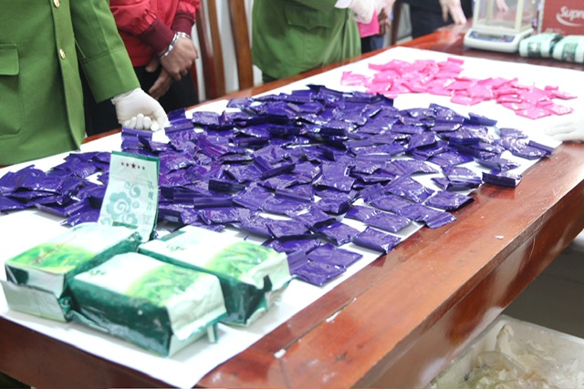 Tang vật ma tuý thu giữ