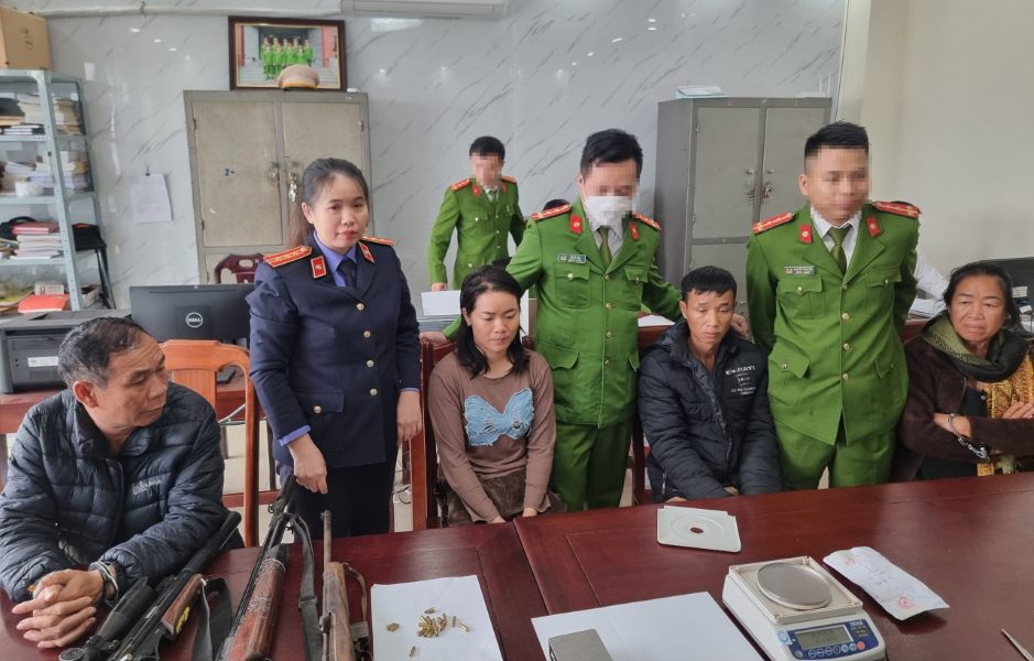   Các đối tượng tại cơ quan điều tra