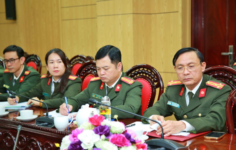 Lãnh đạo, chỉ huy, cán bộ cốt cán Phòng An ninh kinh tế