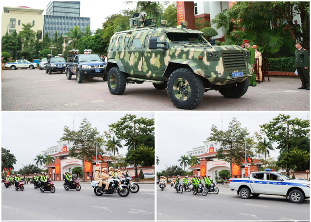 Các Tổ 373 diễu hành, biểu dương lực lượng