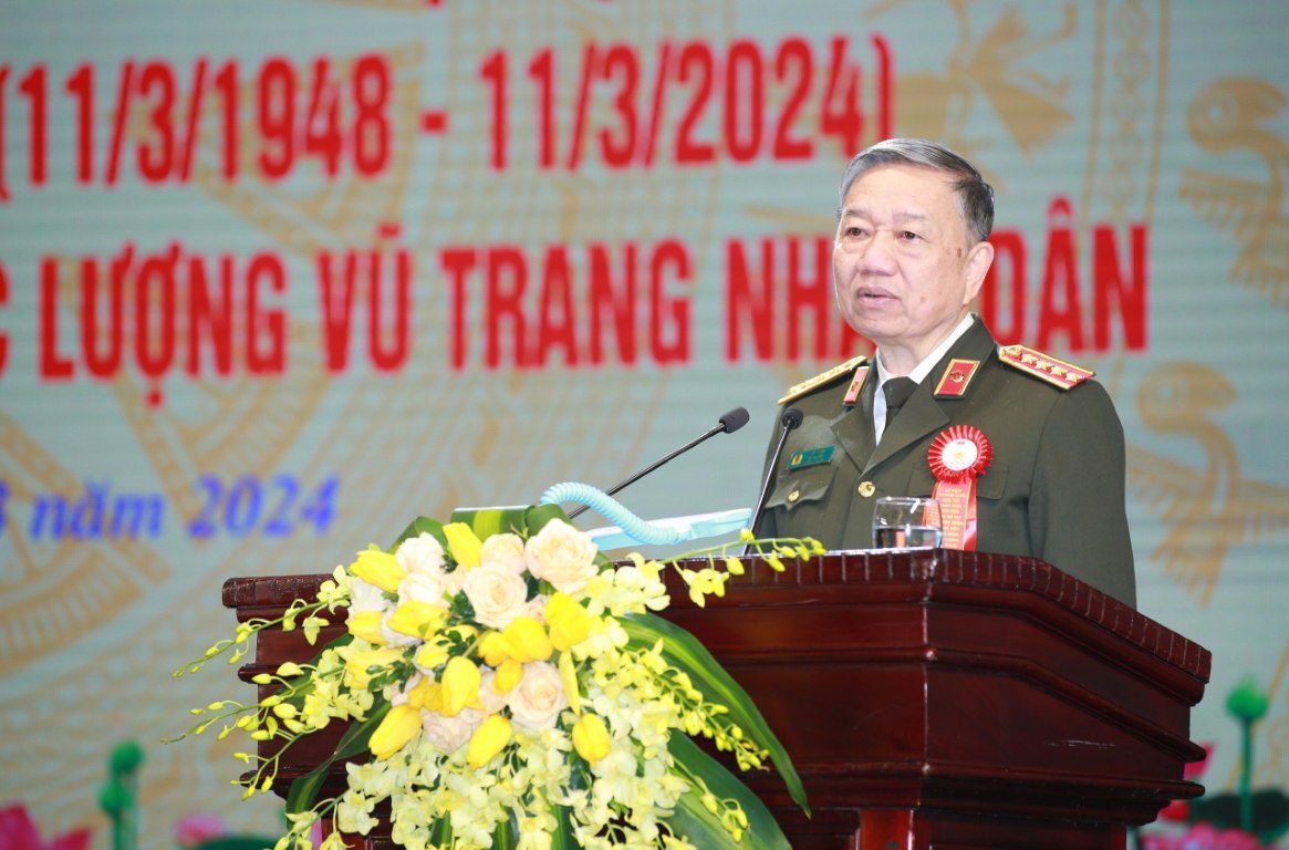 Đồng chí Bộ trưởng Tô Lâm 