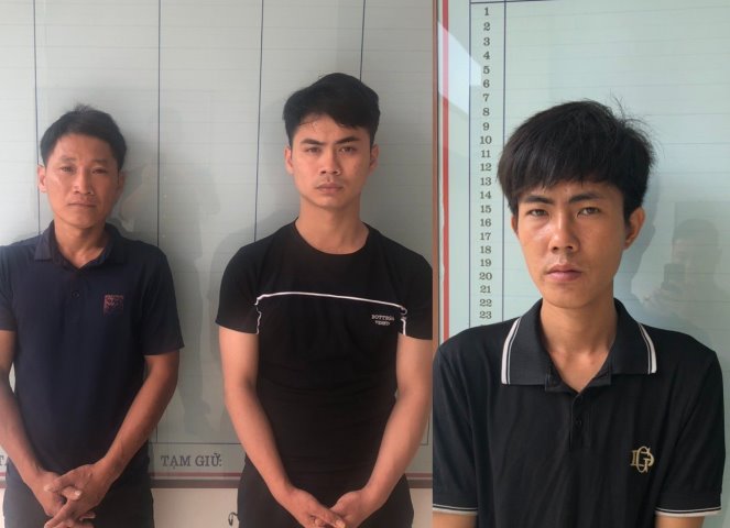 Các đối tượng Lê Anh Hiệp,Trương Công Thiện và Võ Văn Mẫn