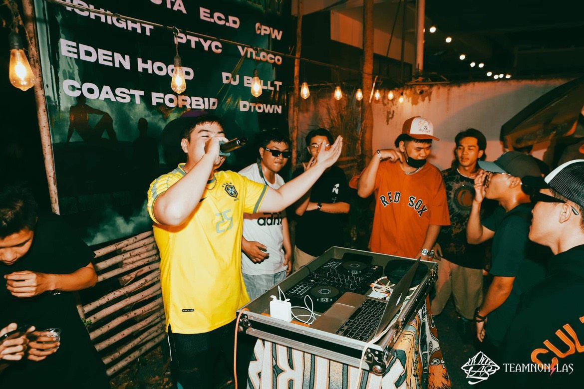 Rapper Phạm Văn Trọng hát rap trong chương trình giao lưu “72 thong thả” năm 2024.