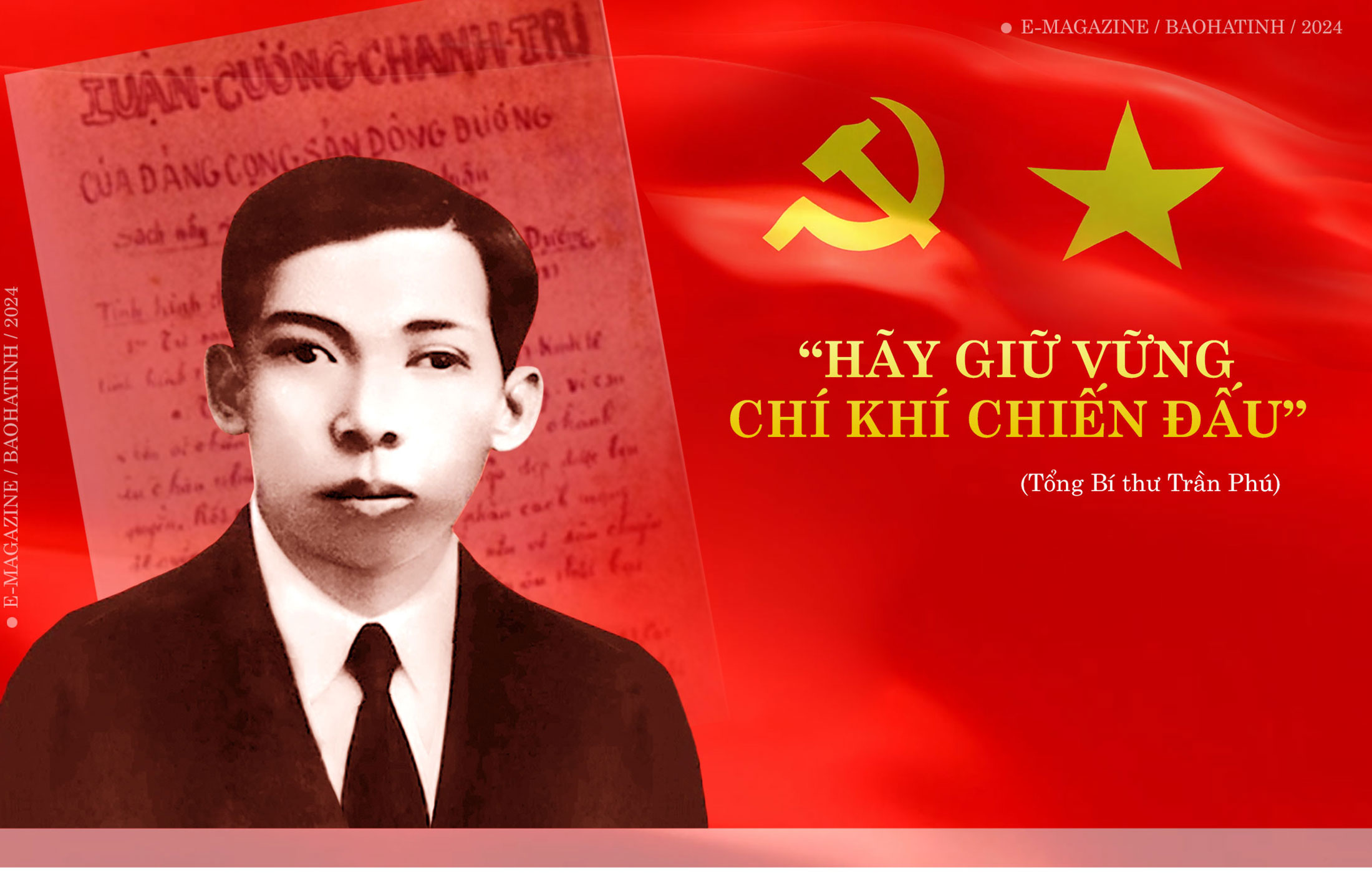 Tổ chức trọng thể Lễ kỷ niệm 120 năm Ngày sinh cố Tổng Bí thư Trần Phú