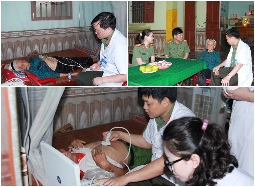 Khám, cấp thuốc và tư vấn sức khoẻ cho mẹ Năm và người thân