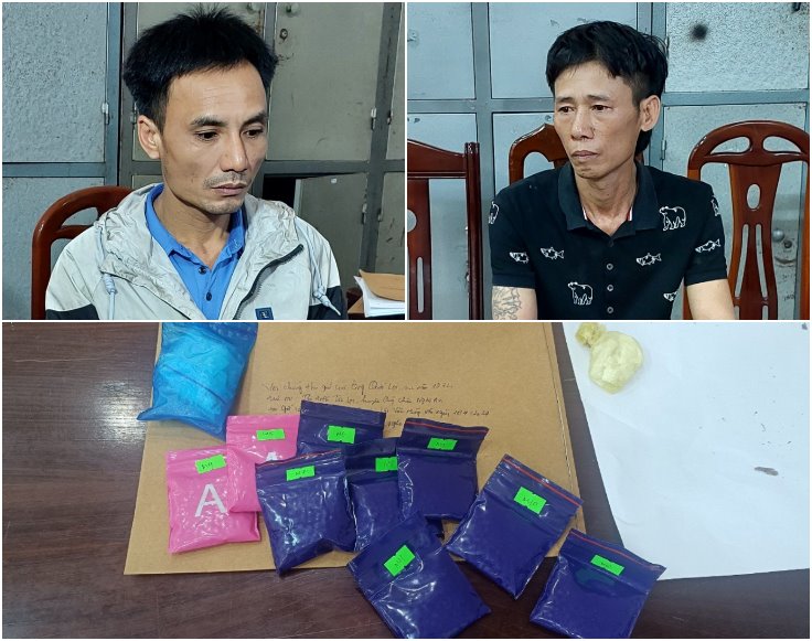Các đối tượng và tang vật