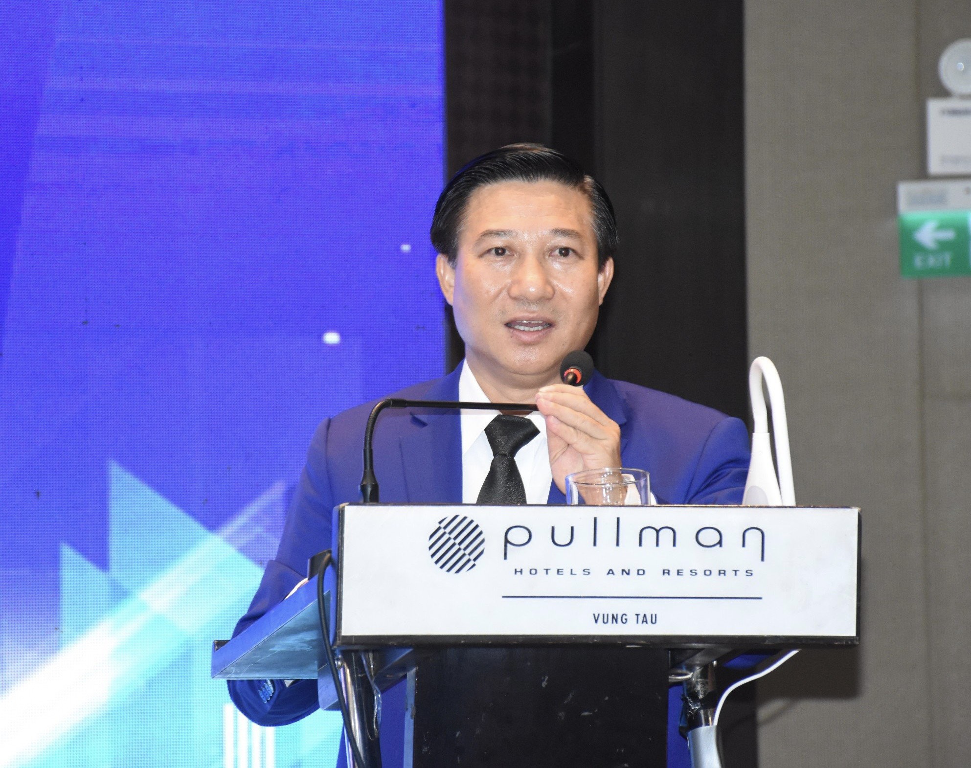 Ông Lê Đình Thắng, Chủ tịch HĐQT DIC Holdings phát biểu tại đại hội
