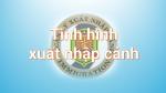Tình hình xuất nhập cảnh tháng 3/2025