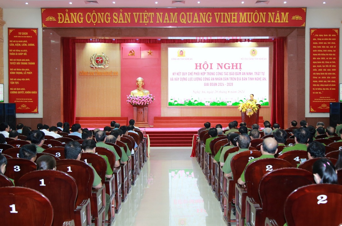 Toàn cảnh Hội nghị ký kết Quy chế phối hợp