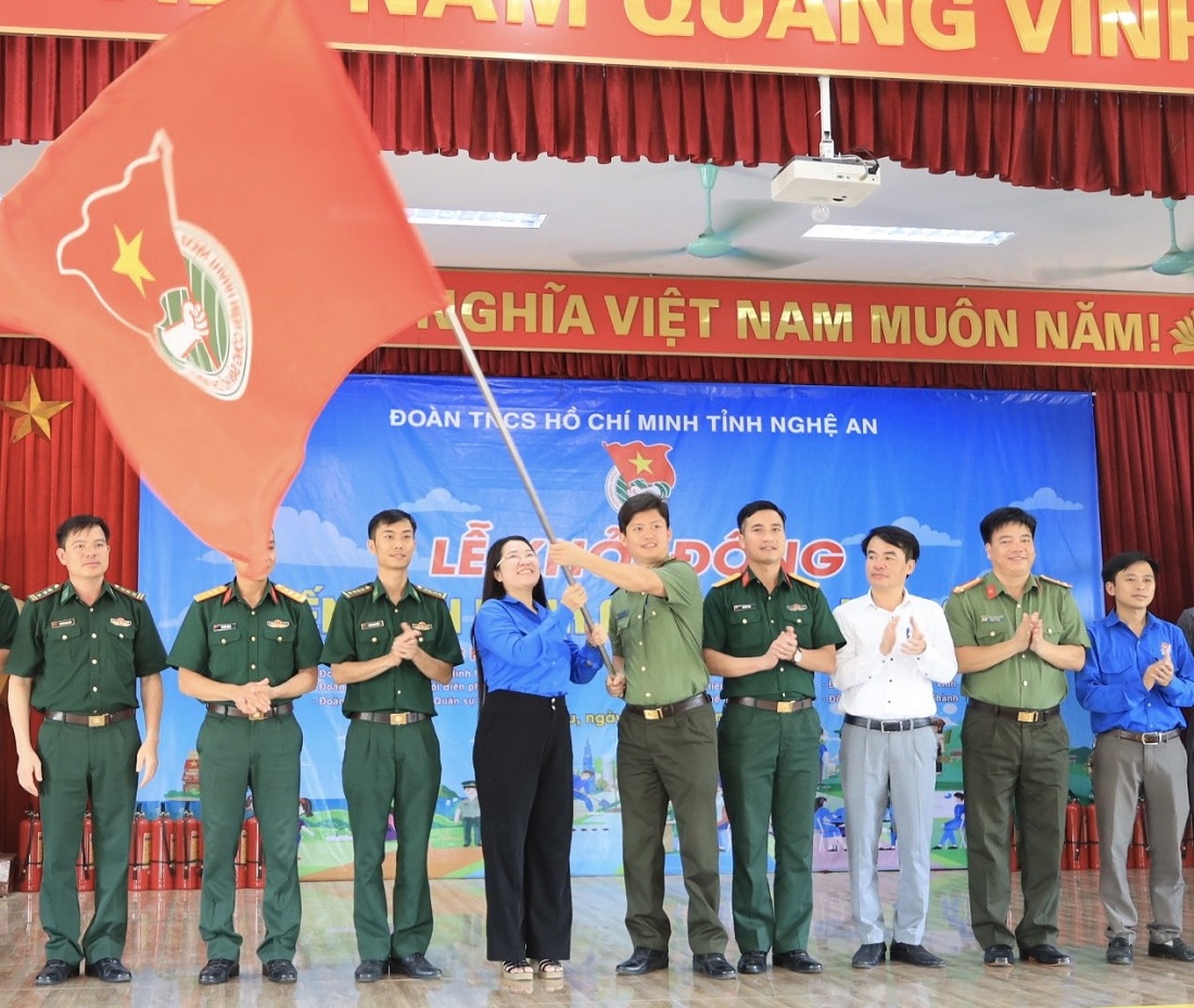 Nghi thức khởi động chiến dịch Hành quân xanh năm 2024