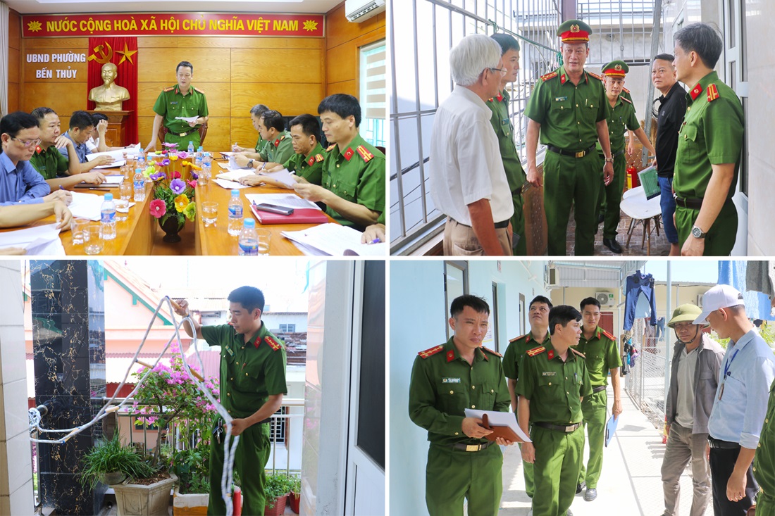 Tăng cường kiểm tra an toàn cháy, nổ, nhất là các địa điểm tiềm ẩn xảy ra cháy, nổ